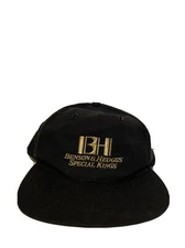 Vintage 90s Benson & Hedges Special Kings Cigarette Black Gold Trucker Hat Cap