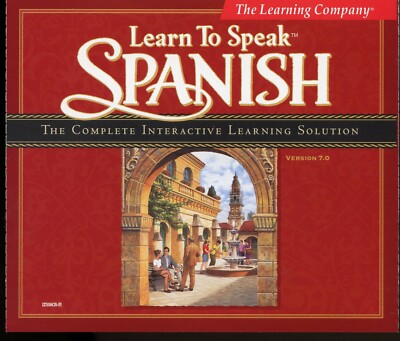 The Learning Company - Spanisch lernen - PC CD Rom - 3 CD Fat Box