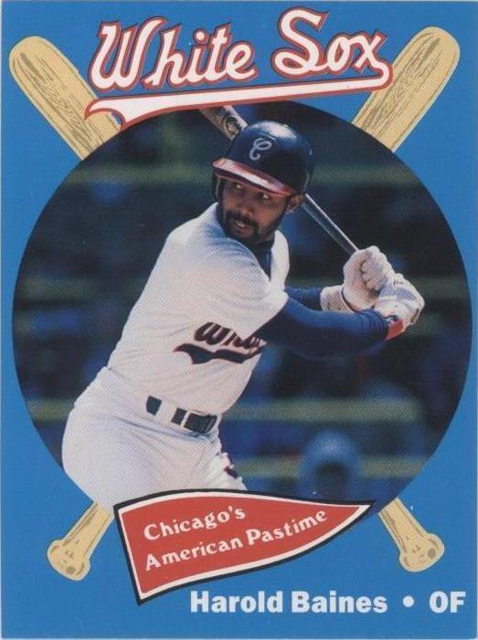 1989 Coca-Cola Chicago White Sox - Harold Baines #5 - 1 of 1
