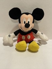 Disney Store Classic MICKEY MOUSE 8" Beanbag Plush 2001