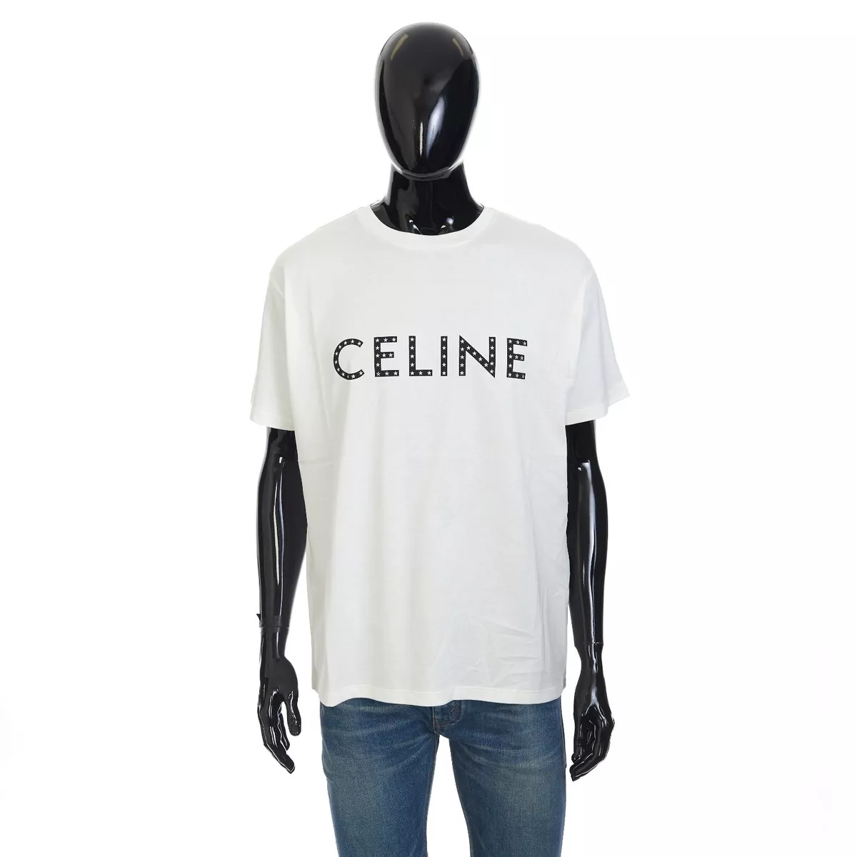 CELINE T-SHIRT IN COTTON JERSEY