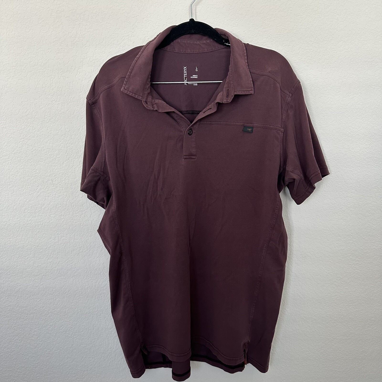 Arc'teryx Captive SS Polo L Rosso