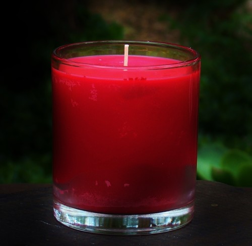 40hr COUNTRY CHRISTMAS Triple Scented GREEN SOY WAX Jar Candle Cranberry Cloves - Picture 2 of 12