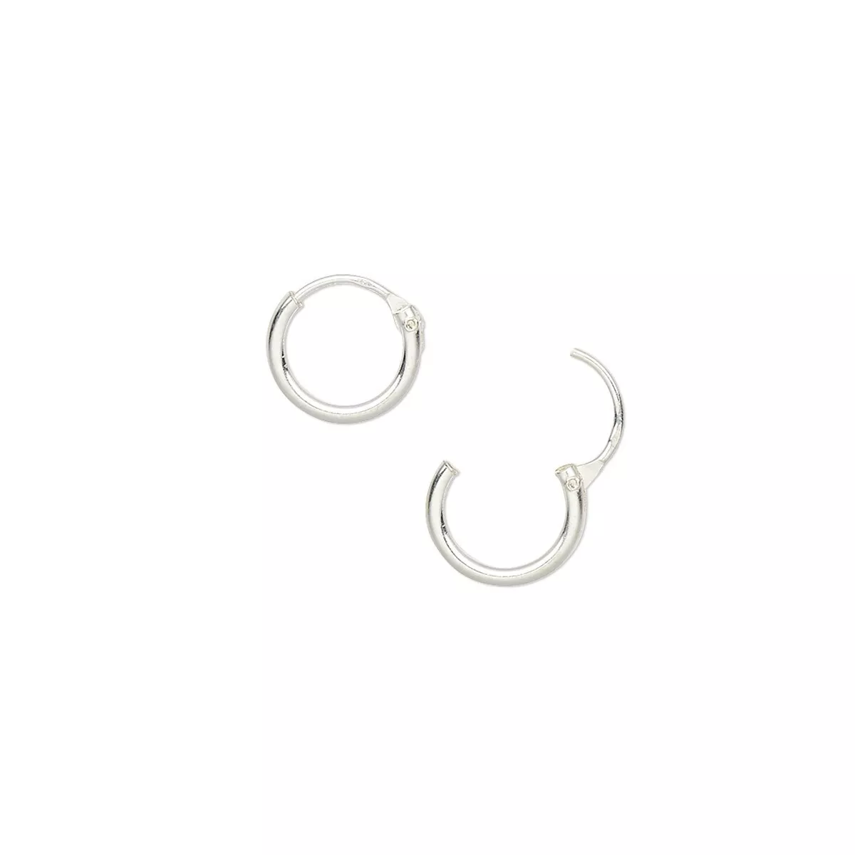 Endless loop closure best sale earrings