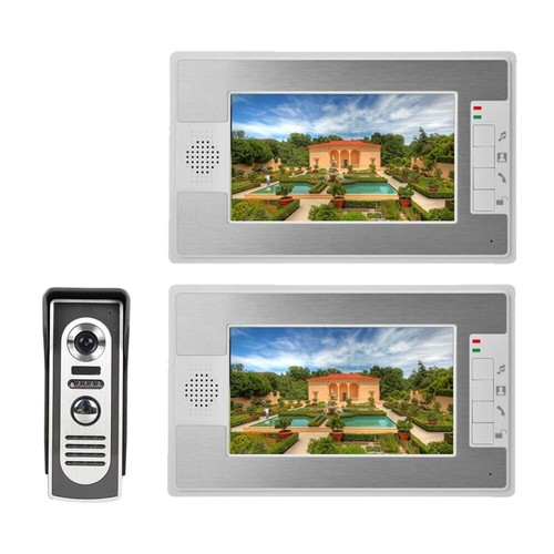 Wired Door Phone Doorbell Touch Key 7" Lcd Video With Ir Camera Home Security AD - Picture 173 of 173