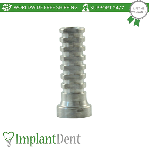 1X Manicotto Angolare Multi Unità 17° 1.6 Protesi Slim Piattaforma Titanio Int Esagonale - Foto 3 di 9