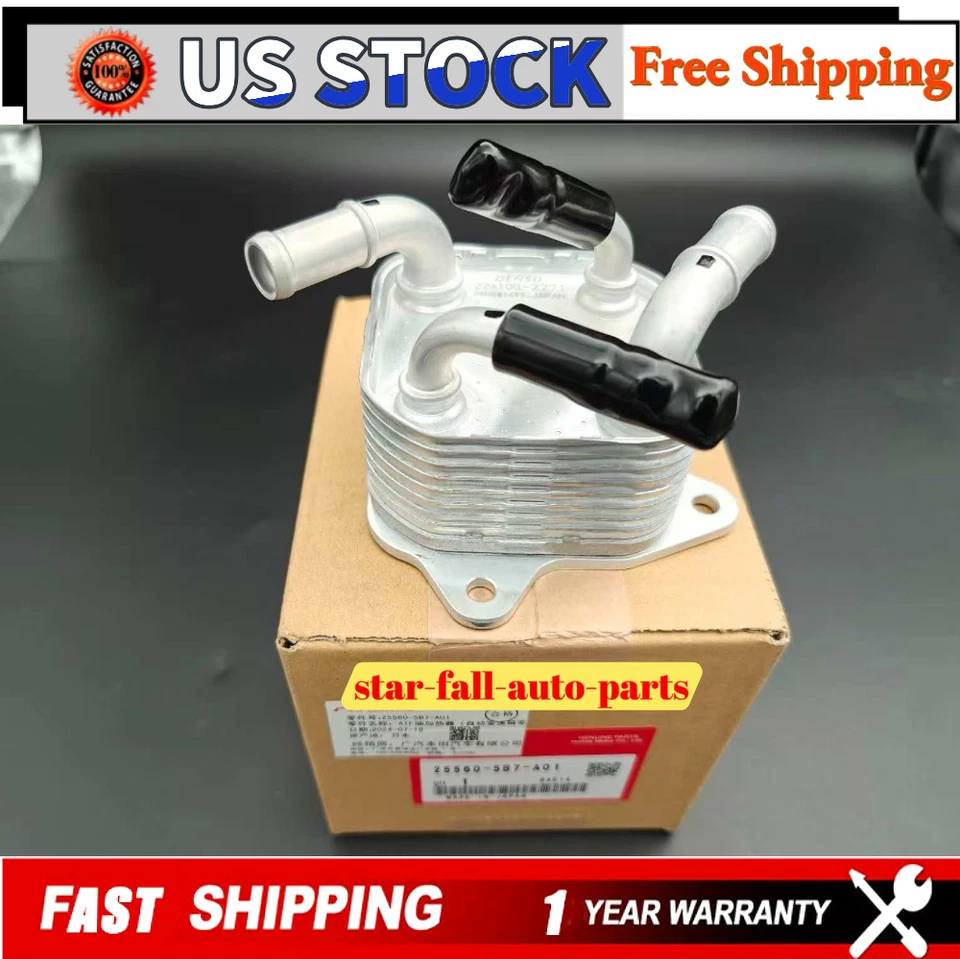 Enfriador de aceite y fluido de transmisión OEM 25560-5B7-A01 para Acura RLX 14-17 MDX 14-15 Foto 4 de 4