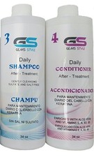 GS KERATIN MAINTENANCE SHAMPOO CONDITIONER -Sulfate salt free 34 oz / 1L