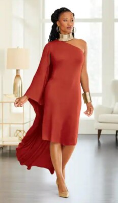 strapless open back dress Kids Sandal And Red Party Frock LDF246 main image 1