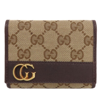 GUCCI 245762 Card Case GG Canvas Leather | eBay GUCCI 245762 Card Case GG Canvas Leather | eBay