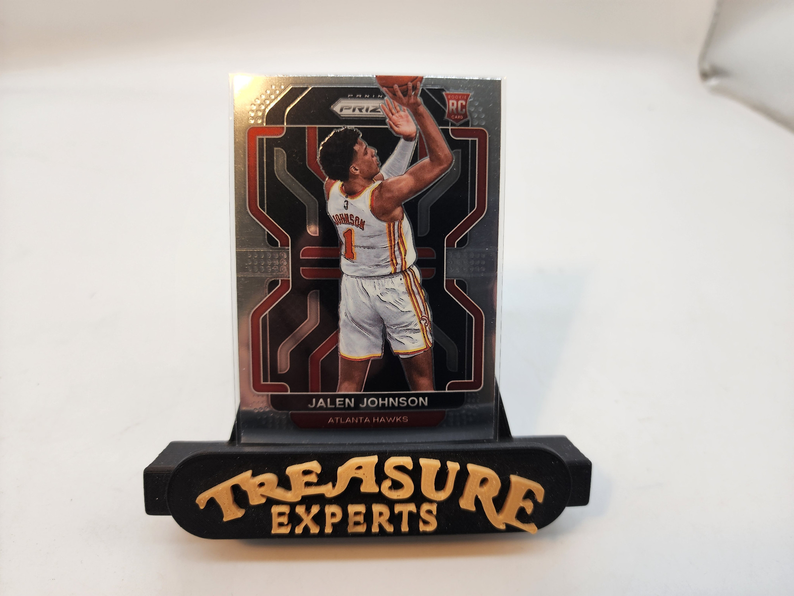 2021-22 Prizm #305 Jalen Johnson Hawks Rookie Basketball Card Mint