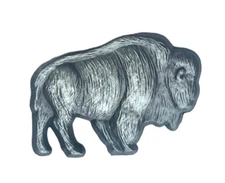 Buffalo Bull Bison Standing 1 Hat Or Lapel Pin PMS987 F6D21O