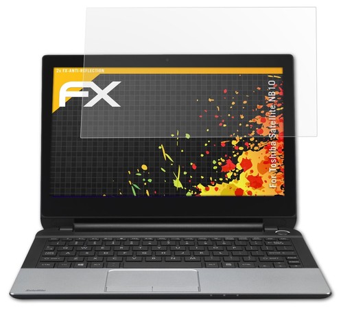 atFoliX 2x Screen Protector voor Toshiba Satellite NB10 mat&schokbestendig - Afbeelding 3 van 9