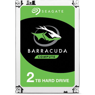 2TB Seagate Barracuda Interne Festplatte HDD 3,5 SATA 7200U 256 MB ST2000DM008