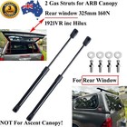 <!--F#f_0-->2 Gas Struts for ARB Classic Canopy REAR Window Quarter Panel OE: 6603025 921875<!--F/-->