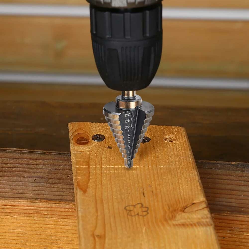 HSS Stufenbohrer Satz 5tlg. Box 4-35 Mm Kegelbohrer Schälbohrer