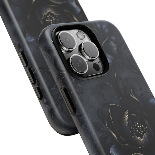 Black Velvet Rose Magic Vines Flower - Phone Case for iPhone, Galaxy, Pixel - 第 11/281 張圖片