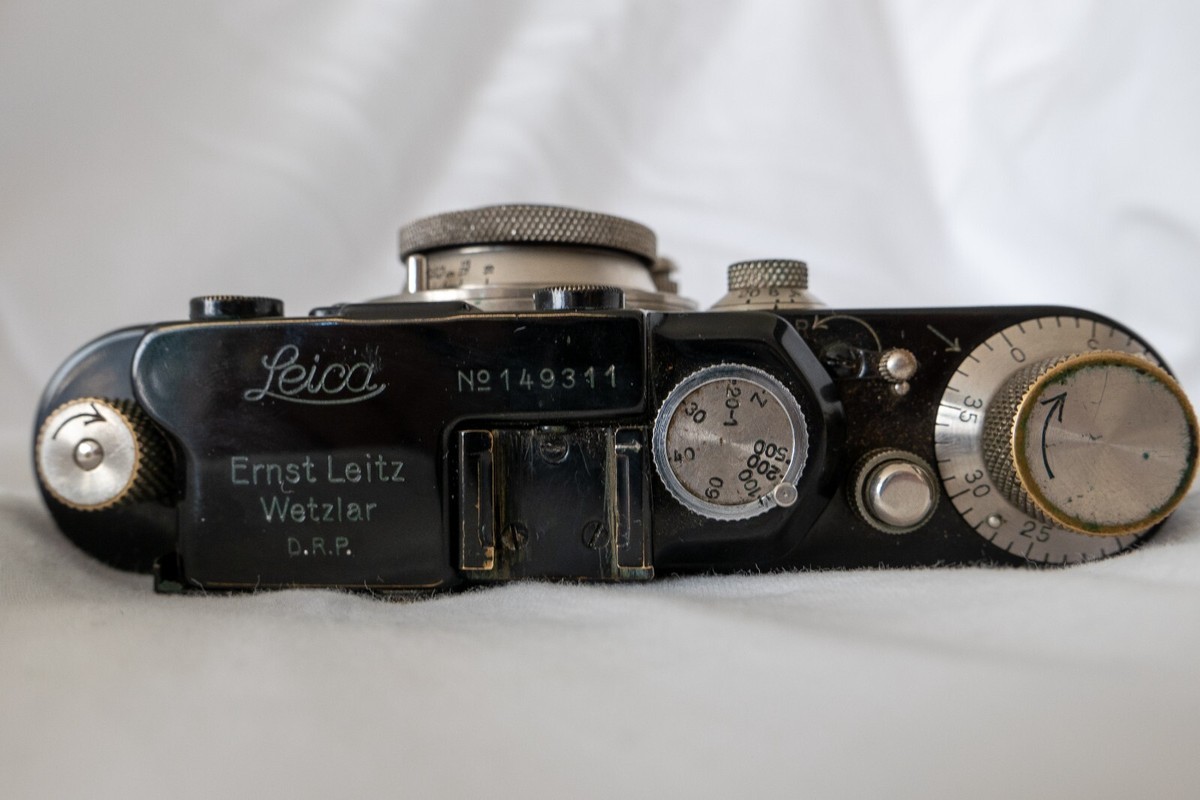 Vintage 1935 Leica DRP Ernst Leitz Wetzlar Camera & 50mm Lens No
