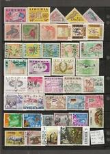 LIBERIA...Sc #339/503...Mint, Used, CTO...1952/69...40 Diff...Some Nice Topicals