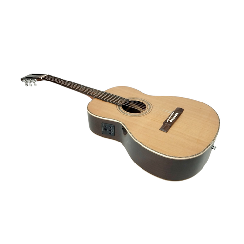 Haze Acoustic Guitar Parlor Body LotusCREQ - Picture 17 of 19