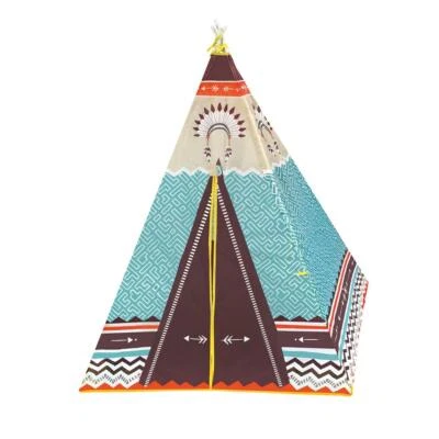 OTTO SIMON Kinder Indianer Zelt Spielzelt Wigwam Kinderzelt Indianerzelt 100x100x135