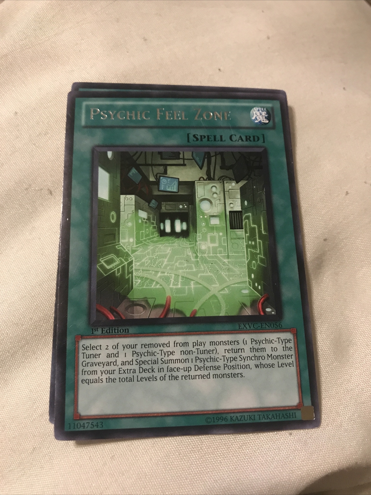 Psychic Feel Zone - EXVC-EN056 - Rare 1st Edition Extreme Victory 1st Edition Singles (español