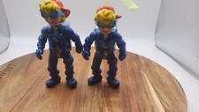 1991 Planet Patrol Kid Vid Figure Glo-Chopper Burger King Kids Club 2 Figures