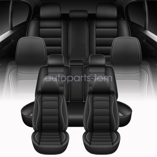Juego completo de cubiertas de 5 asientos para automóvil Subaru Crosstrek 2017-2024 cuero PU impermeable - Imagen 19 de 21