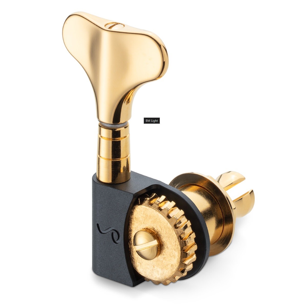 Schaller Germany 2x2 BM Light M4, Облегченный комплект басовых тюнеров с двумя стойками, ЗОЛОТОЙ