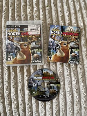Cabela's North American Adventures (Sony PlayStation 3, 2010) PS3 Complete CIB