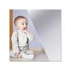 12" x 12" Self Adhesive Acrylic Mirror Sheet 0.08" Thick Non Glass Safety Mir...