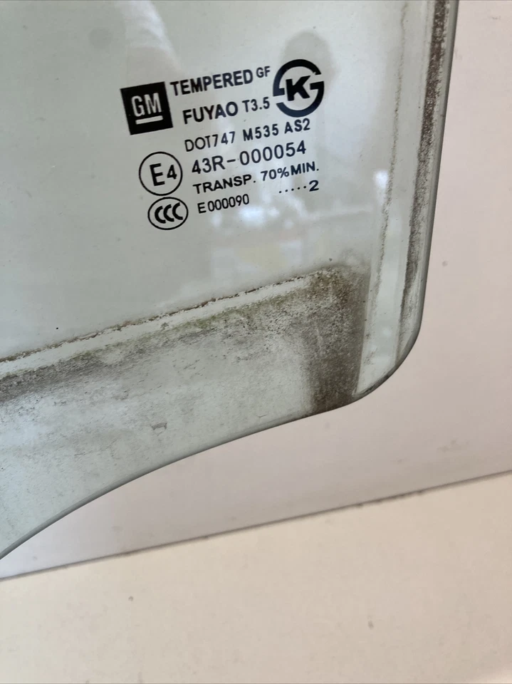 Chevrolet Orlando Glass Window Rear Left Door Genuine 2.0 Vcdi 2011 Rhd - Image 2 of 4