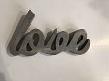 Rustic Love Wood Sign Wall Decor