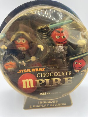 Star Wars M&M Chocolate M-Pire Palpatine & Anakin Set of 2 Figures