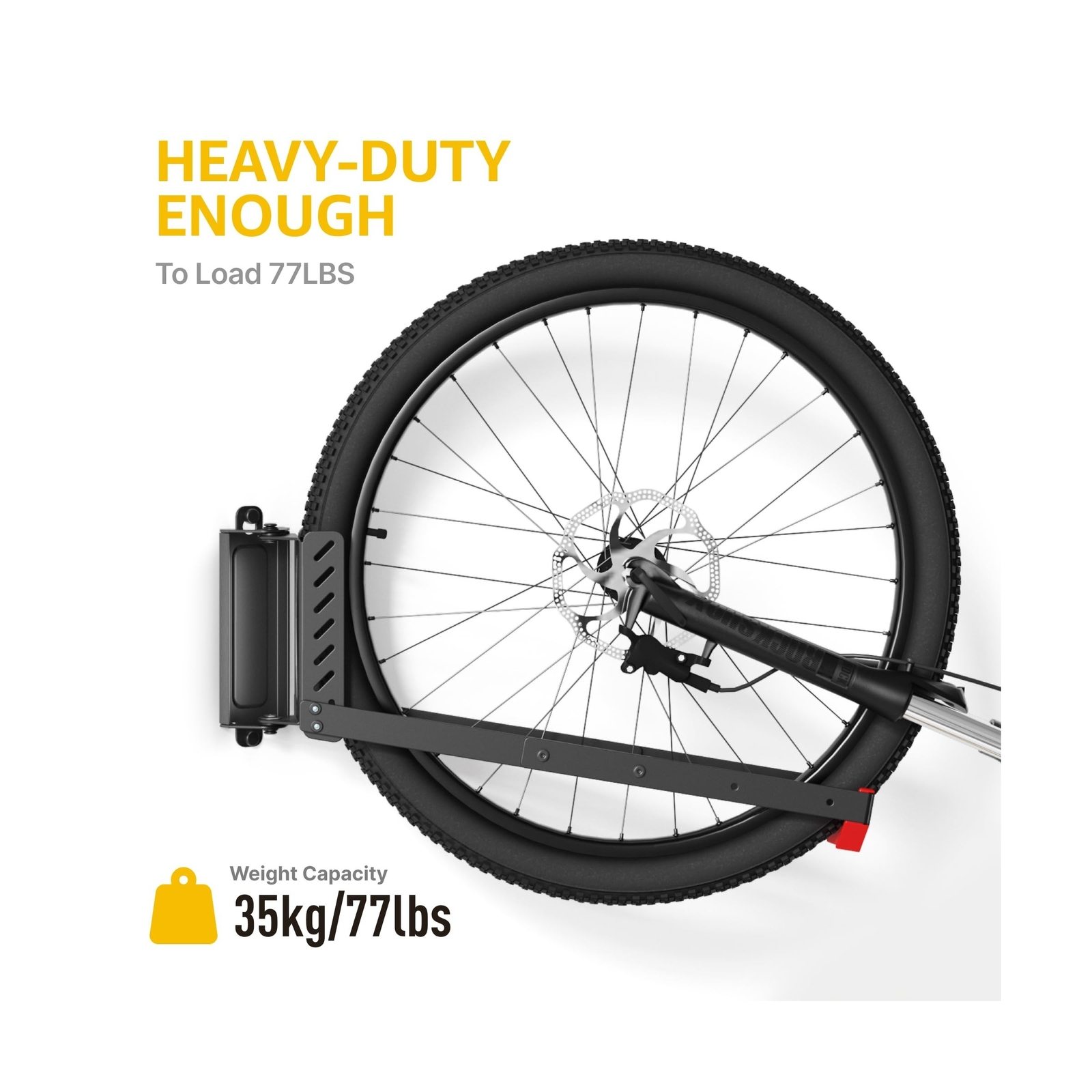 monTEK Swivel Bike Wall Mount, No Heavy Lifting Required Bike Wall ... Fast Ship