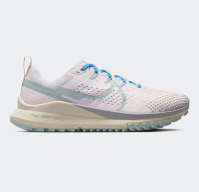 Nike Women's React Pegasus Trail 4 Pearl Pink/Wolf Grey Size: 7.5   (DJ6159-600)