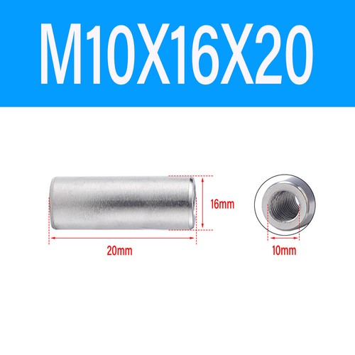 A2 Stainless Steels Threaded Sleeve Rod Bar Stud Round Connector Nut Long Nuts - Picture 64 of 84