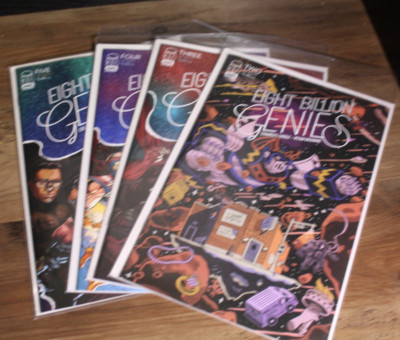 Eight Billion Genies #2 #3 #5 Run Series Image Comics WE COMBINE SHIPPING VF