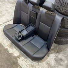 Mercedes W204 Rücksitzbank Couchbezug Limousine Schwarz  Leder