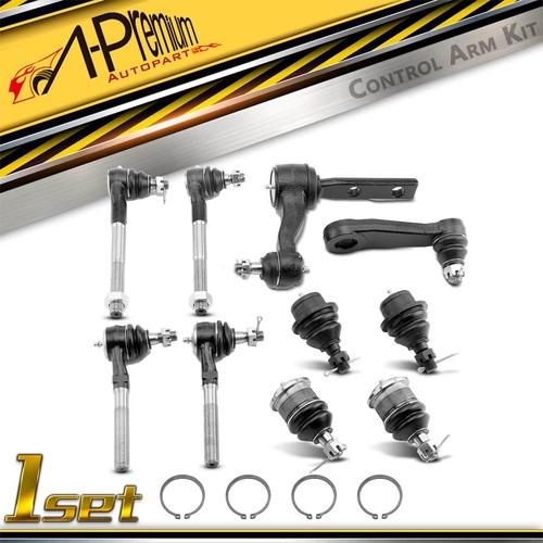 A-Premium 10x Pitman Idler Arm Tie Rod Ball Joint for Ford F150 97-03 F250 97-99