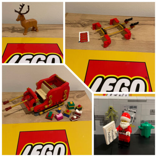 LEGO Rentier, Weihnachtsmann, Schlitten, Gespann, AUSWAHL aus 40499 *NEU* - Bild 1 von 7