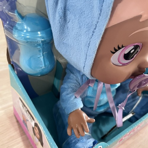 Cry Babies Disney Nurturing 12” Baby Doll Stitch, Dressed Up Toy New In Box 18M - Picture 3 of 11