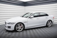 Cup Seitenschweller Ansatz FüR Jaguar XE R-Sport X760 Schwarz Schweller