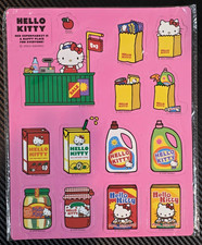 Sanrio Hello Kitty Her Supermarket Is A Happy Place Sticker Sheet 2023