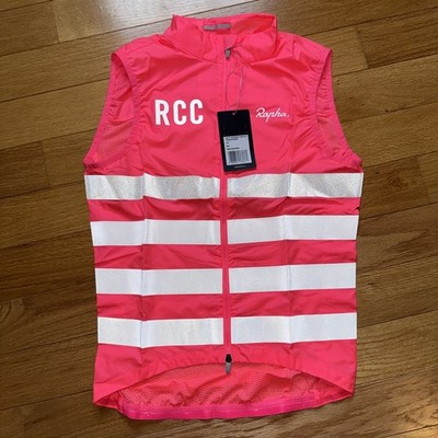 Rapha RCC Pro Team Lightweight Wind Gilet Training Medium Hi Vis