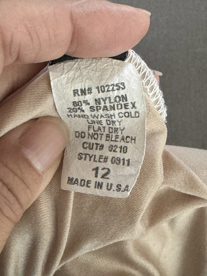 Bettie Page 1-Shoulder Swimsuit-Metallic Silver Shimmer-Retro Pin-Up Style Sz 12 - Image 4 of 4