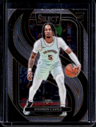 2024-25 Select Stephon Castle Premier RC Rookie #175 Spurs