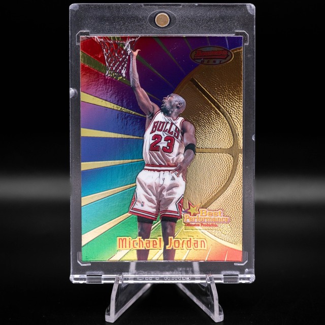 1997-98 Bowman's Best MICHAEL JORDAN Best Performance #96 Bulls HOF