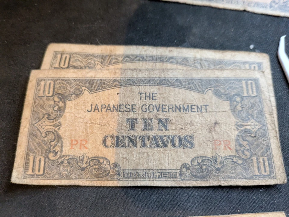 Japanese Centavos, Various Block Letter Codes, Various grades, 64 notes in total - Image 2 of 4