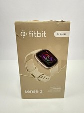 Fitbit Sense 2 GPS Health Smartwatch Lunar Wh...